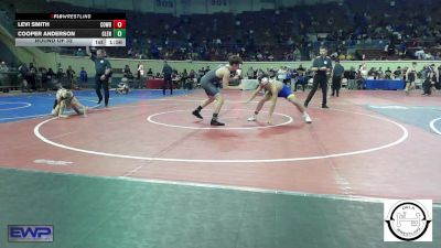 123 lbs Round Of 32 - Levi Smith, Cowboy Wrestling Club vs Cooper Anderson, Glenpool JH