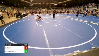 106 lbs Rr Rnd 1 - Cayden Rinn, Tulsa Blue T Panthers vs Kolten Terwilliger, Vinita