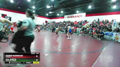 170 lbs Semifinal - Addrie Rodriguez, Yucaipa vs Eva Garcia, Newport Harbor