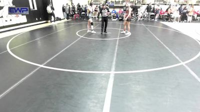 145 lbs Consi Of 8 #2 - Makhia Pettit, Stilwell vs Saige Holman, Casseville Missouri JV