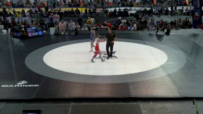 95 lbs Rnd Of 16 - Kinlee Brandley, UT vs Navjot Waraich, CA