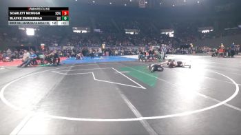 4A/3A/2A/1A Girls 125 Cons. Round 2 - Blayke Zimmerman, La Grande Girls vs Scarlett McHugh, Scappoose Girls