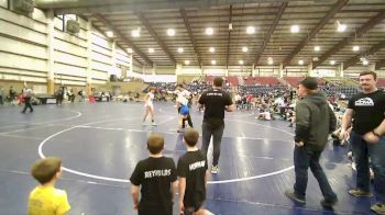 119 lbs Finals (2 Team) - Jake Mescher, Idaho 1 vs Aaron Huntoon, Black Fox Wrestling