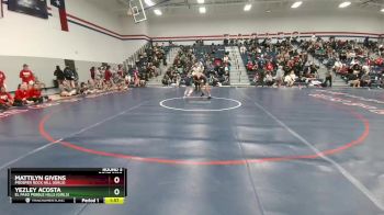 100 lbs Round 3 - Mattilyn Givens, Prosper Rock Hill (Girls) vs Yezley Acosta, El Paso Pebble HIlls (Girls)