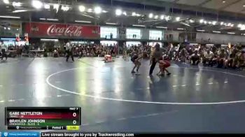 75 lbs Round 1 (8 Team) - Gabe Nettleton, TNWCC vs Braylen Johnson, Stronghold - Black