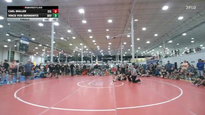 115 lbs Final - Cael Muller, Steller Trained Embo - HSC vs Vince Von Bernewitz, Team Shutt Mau Mau - HSC