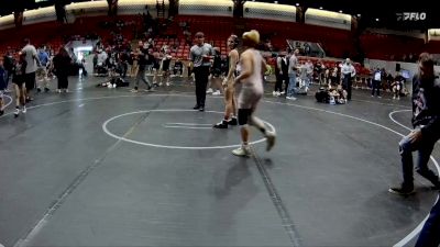 110 lbs Finals (2 Team) - Braxton Sholler, Empyre WC Maroon vs Emma Mantei, Meridian Maniacs