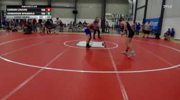 140 lbs Consolation - Carson Loucks, York vs Johnathon Spagnolo, York