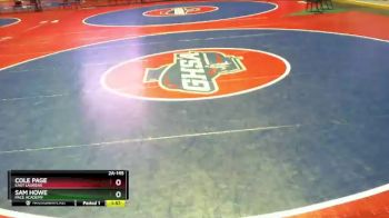 2 lbs Quarterfinal - Sam Howe, Pace Academy vs Cole Page, East Laurens