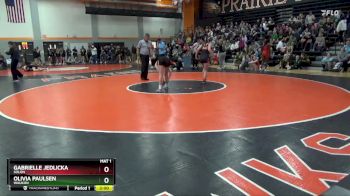 JV-10 lbs Round 3 - Gabrielle Jedlicka, Solon vs Olivia Paulsen, Waukon