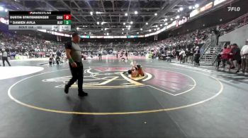 165 lbs Champ. Round 2 - Damien Avila, Blackfoot vs Dustin Stritenberger, Churchill County