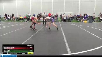 145 lbs Round 1 (8 Team) - Dakota Baum, Nebraska Blue vs Eli Fox, All Stars