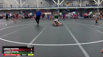 80 lbs Round 7 (8 Team) - Connor Pimentel, Doughboys vs Jordan Madonna, Ruthless WC