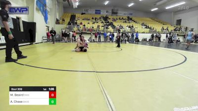 140 lbs 3rd Place - Maggie Beaird, Skiatook Girls High School vs Annabell Chase, Broken Arrow Girls HS