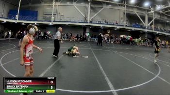 48 lbs Round 2 (6 Team) - Brock Bateman, U2 Uprising Black vs Hudson O`Conner, Junior Terps