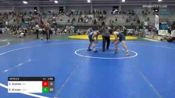 132 lbs Prelims - Gabe Scalise, Triumph Black vs Kole Brower, Young Guns Orange