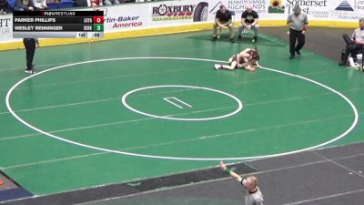 110 lbs Round Of 64 - Parker Phillips, Loyalsock vs Wesley Renninger, Berks Catholic