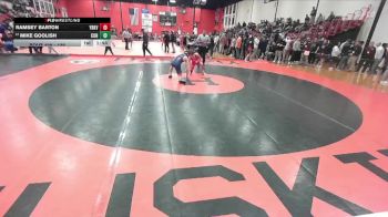 126 lbs Cons. Round 2 - Ramsey Barton, YORKVILLE (HS) vs Mike Goolish, Hoffman Estates (CONANT)