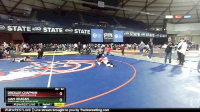 62 lbs Cons. Round 4 - Liam OHagan, Wrestling Club Tacoma Slam vs Drexler Chapman, Mat Demon Wrestling Club