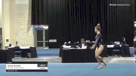 Grace Drexler - Floor, Twin City Twisters #452 - 2021 USA Gymnastics Development Program National Championships