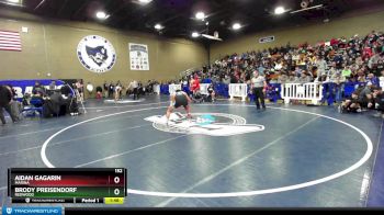 152 lbs Champ. Round 2 - Aidan Gagarin, Marina vs Brody Preisendorf, Redwood