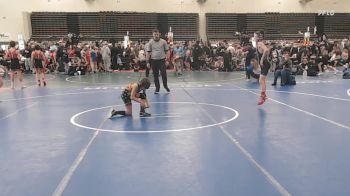 69 lbs Rr Rnd 4 - John Meehan, DoughBoy WC - ESC vs Kolsen Lynch, Rabbit Wrestling Club - ESC