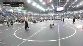 46 lbs Consi Of 8 #2 - Coy Leifheit, Yuma vs Zayden Tapia, Valley Bad Boys