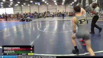 115 lbs Round 1 (6 Team) - Austin Ellis, Sanderson W.A. vs Brennan Warwick, Terps Xtreme