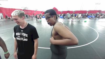 210-217 lbs Round 3 - Jason Reed, Oswego East vs Abdullahi Mohamed, Waukee Warriors