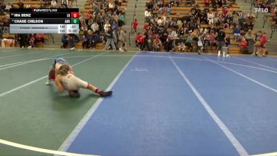 75 lbs Cons. Round 2 - Chase Chilson, Askren Wrestling Academy vs Ira Benz, Elk River