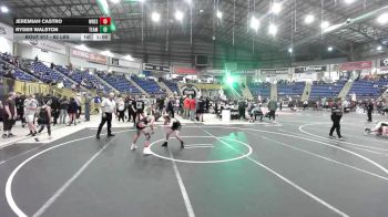 82 lbs Quarterfinal - Jeremiah Castro, Wrestle To Win vs Ryder Walston, Team Champs (MT)