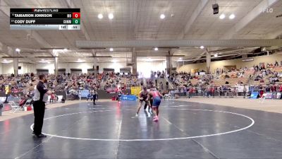 A 157 lbs Cons. Round 1 - Cody Duff, Community High School vs Tamarion Johnson, Montgomery Central High School