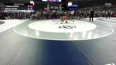 120 lbs Champ. Rd Of 128 - Jordan Romero, CO vs Tristan Carter, VA