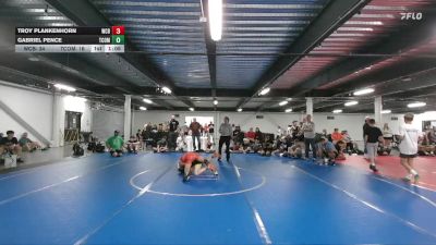 88 lbs Round 3 (6 Team) - Troy Plankenhorn, Wrecking Crew Black vs Gabriel Pence, The Compound