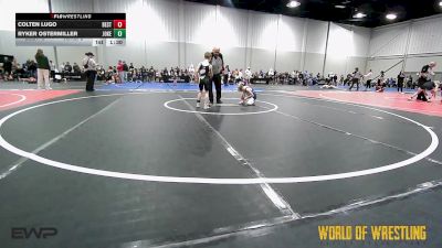 56 lbs 7th Place - Colten Lugo, Best Trained 12U vs Ryker Ostermiller, Jokers 12U