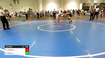 120 lbs Round Of 32 - Nicholas Jimenez, Swamp Monsters vs Dean Collins, Ayala Smash