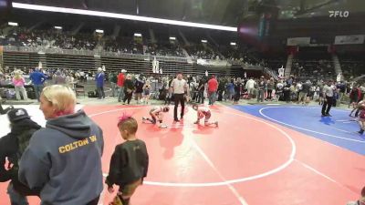 81 lbs Round Of 16 - Robert Tenney, Billings WC vs Colton Wood, Gladiator Wr Ac