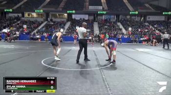 126 lbs Cons. Round 3 - Dylan Hanna, Clearwater vs Raymond Hernandez, Dodge City