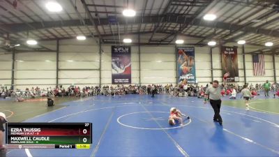 48 lbs Rd# 2 10:30am Friday - Ezra Taussig, Michigan S.W.A.T vs Maxwell Caudle, Maryland GOLD