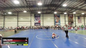 48 lbs Rd# 2 10:30am Friday - Ezra Taussig, Michigan S.W.A.T vs Maxwell Caudle, Maryland GOLD