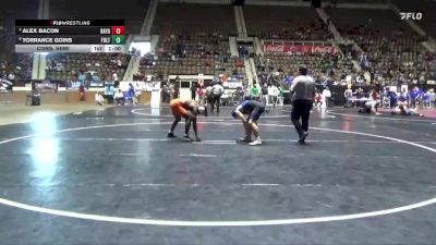 1A-4A 165 Cons. Semi - Torrance Goins, Fultondale vs Alex Bacon, Bayside Academy