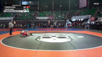 5A 150 lbs Cons. Semi - London Wood, A P Brewer High School vs Nolen Dunn, Arab