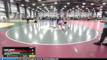 105 lbs Rd# 2 10:30am Friday - Luke Gorski, Terps Xtreme vs Chase Broderson, Iron Horse