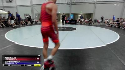 100 lbs Round 1 (8 Team) - Alex Salas, California Red vs Gavin Chatham, Oklahoma Red