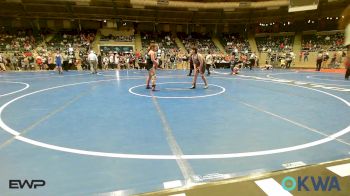 120 lbs Quarterfinal - Neal Fansler, Verdigris Youth Wrestling vs Aryzona Cummings, Mojo Grappling Academy