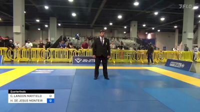 CLAY LANDON MAYFIELD vs HORLANDO DE JESUS MONTEIRO 2023 American National IBJJF Jiu-Jitsu Championship