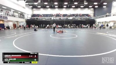 133 lbs Cons. Round 4 - Levi Waller, Cerritos vs Abram Granados, Fresno City