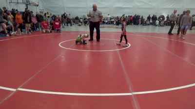 51 lbs Semifinal - Reese Szymanski, Berlin vs Triss Vest, Carlisle