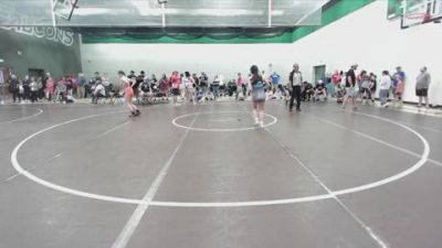 105 lbs Semifinal - Kylee Ooton, Prodigy Wrestling vs Celes Oliver, Bentonville High School