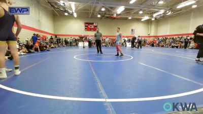 140 lbs Round Of 16 - Kanden Carson, PrimeTime Youth Wrestling vs Eli Boggan, Team Tulsa Wrestling Club